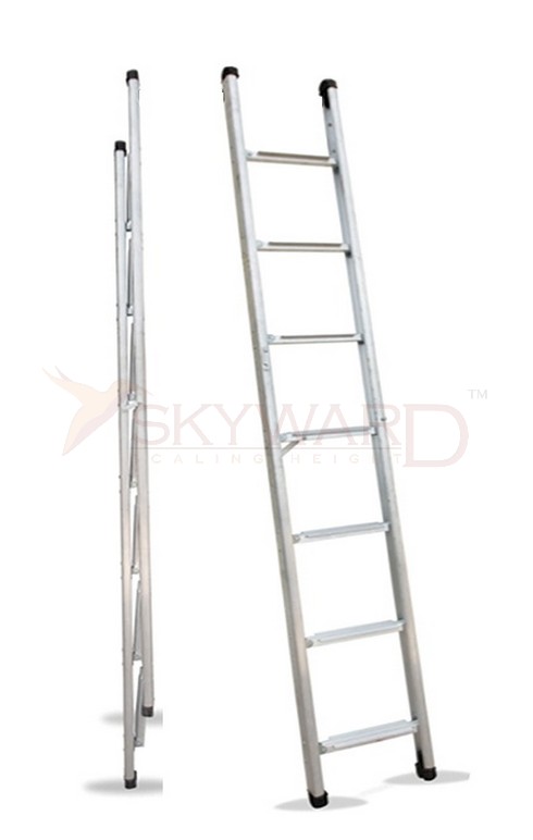 Model No. 1500 Aluminium Pole Ladder for Outdoor, Utility and Maintenance Access Use, Professional Straight Ladder for Home, Warehouse, Repair and Contractor Working Applications